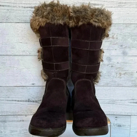 L.L. Bean Women's Waterproof Nordic Casual Boots Size 6M Brown - Picture 3 of 12